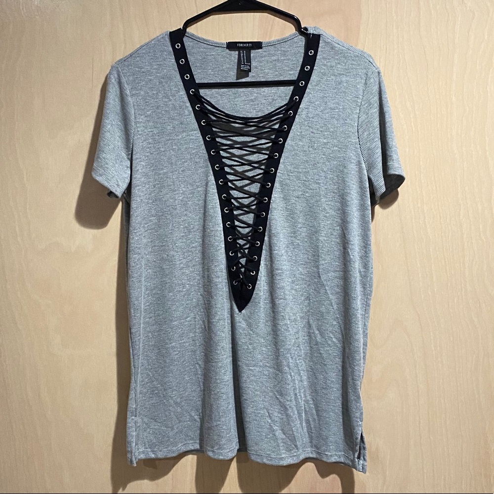 Corset style shirt